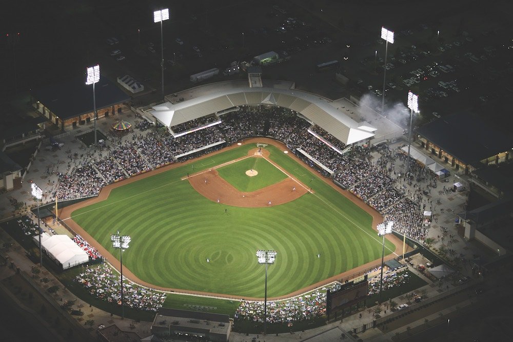how can i watch diamondbacks vs orioles - A baseball stadium with a picture of the ballpark